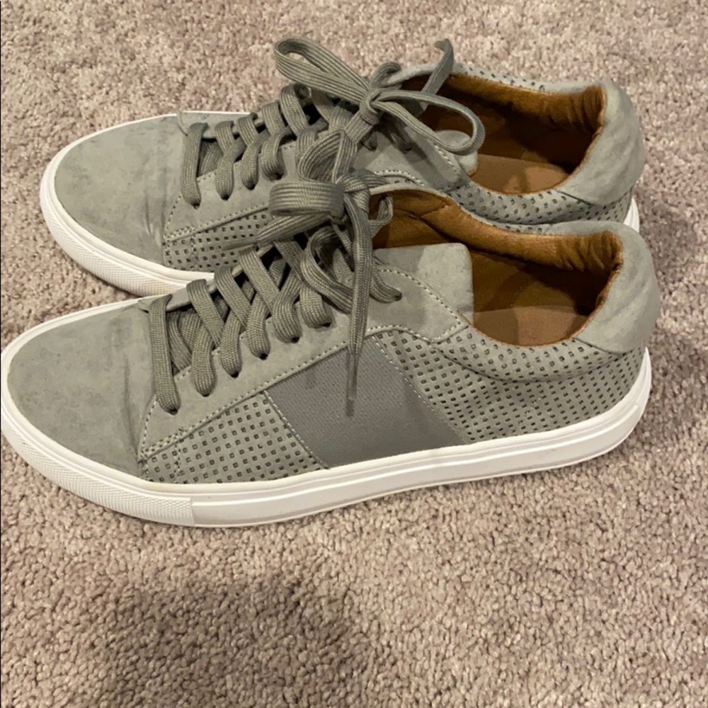 Grey Suede Susina Sneakers